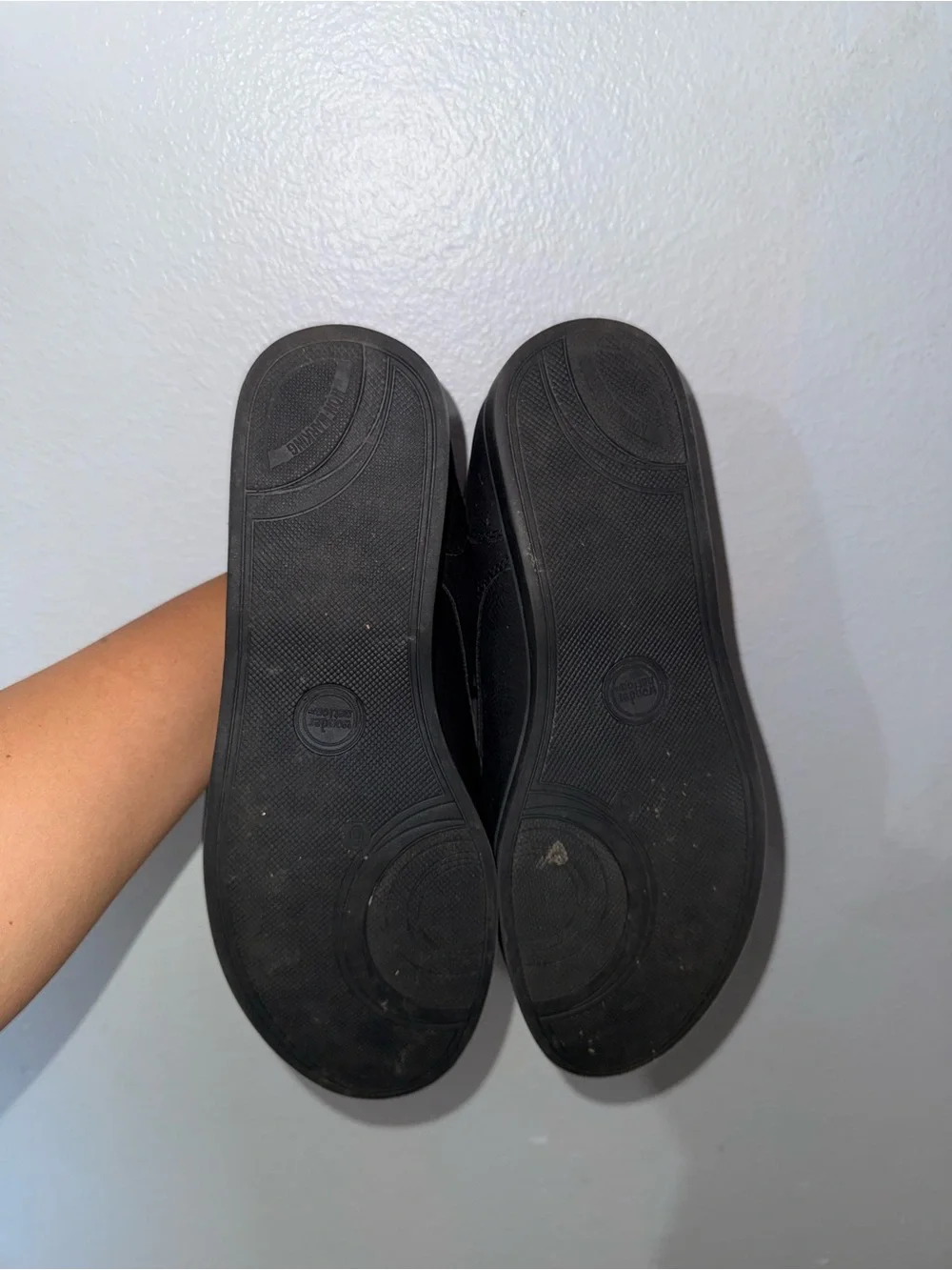 Kids Black Lace-Up Casual Shoes
